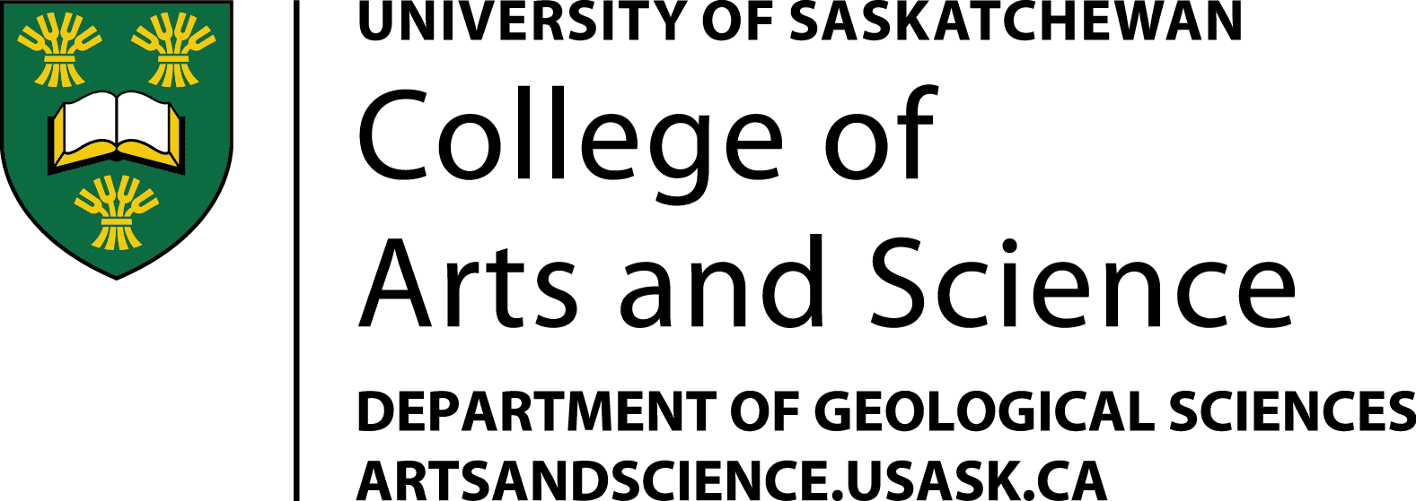 University of Saskatchewan College of Arts and Science Department of Geological Sciences